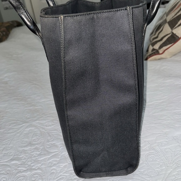 LOW START Gucci black denim tote bag - Picture 10 of 11